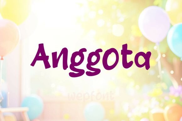 Anggota Font: Perfect for Crafters and Makers