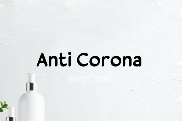 Anti Corona: A Bold Script Handwritten Font for Impactful Design