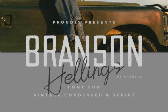 Branson Hellings Font: Elevate Your Brand with Vintage-Inspired Typography