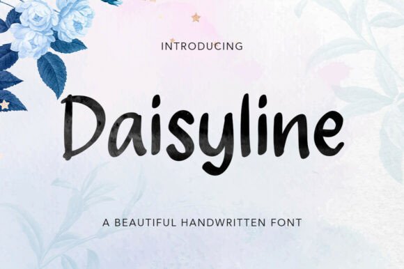 Daisyline: A Handwritten Font for Charming Campaign Designs