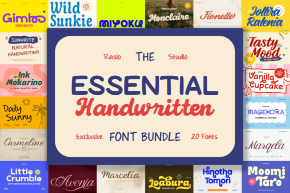 Essential Handwritten: A Versatile Sans Serif Font for Editorial Design and Digital Publishing