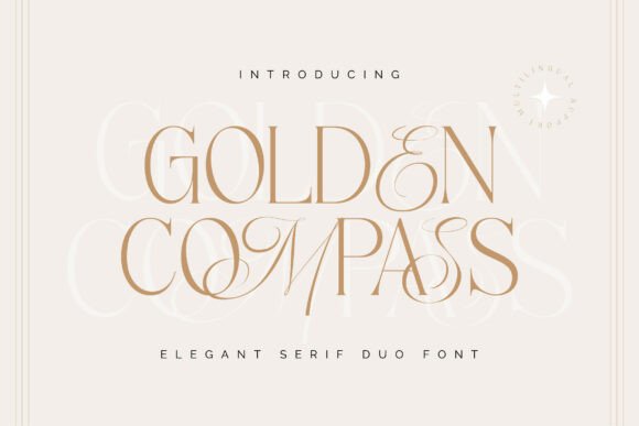 Golden Compass: A Serif Font Duo That Elevates Web Typography