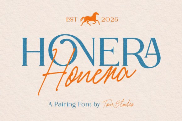 Honera Font: Elevate Your Brand with Vintage Elegance