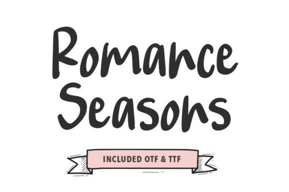 Romance Seasons Font: Charming Typography for Heartfelt Web Design