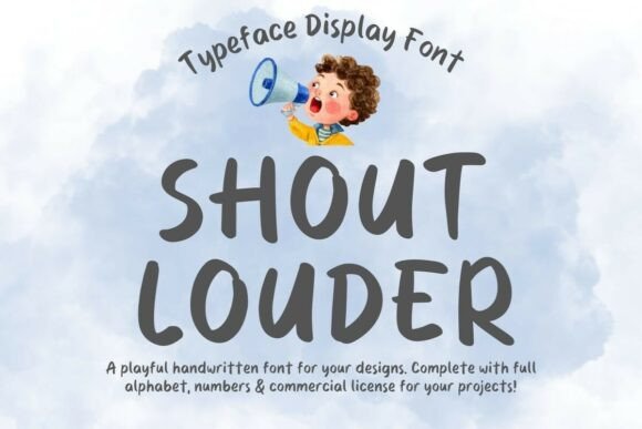 Shout Louder: A Casual Script Font That Elevates Web Typography
