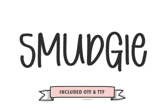 Smudgie: A Natural-Feel Handwritten Font for Modern Branding Projects