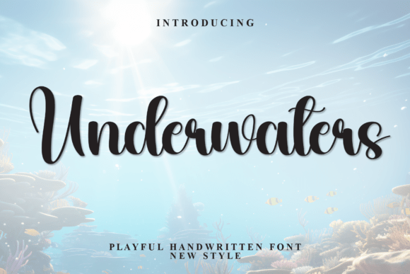 Underwaters Font: A Sweet Touch for Business Branding