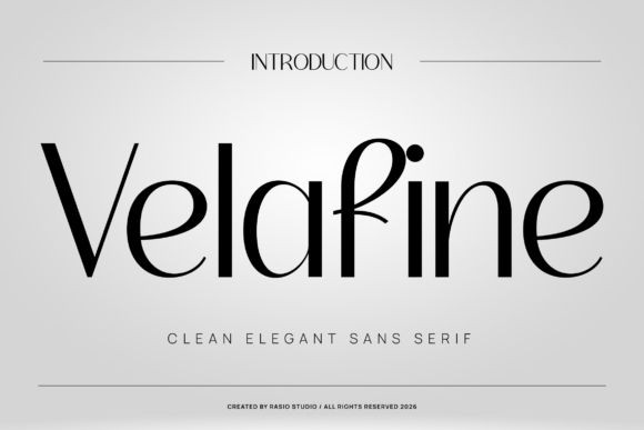 Velafine: The Elegant Sans Serif Font That Elevates Small Business Branding