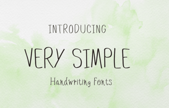 Very Simple: A Sweet Handwritten Font for Small Business Branding