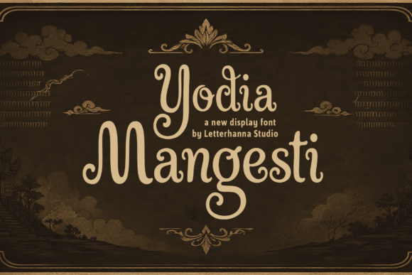 Yodia Mangesti: A Bold Blackletter Font That Elevates Small Business Branding